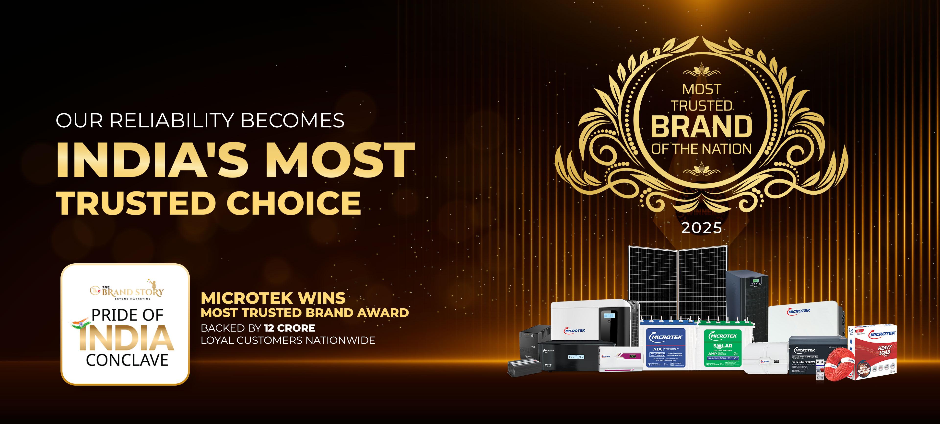 Most Trusted Brand