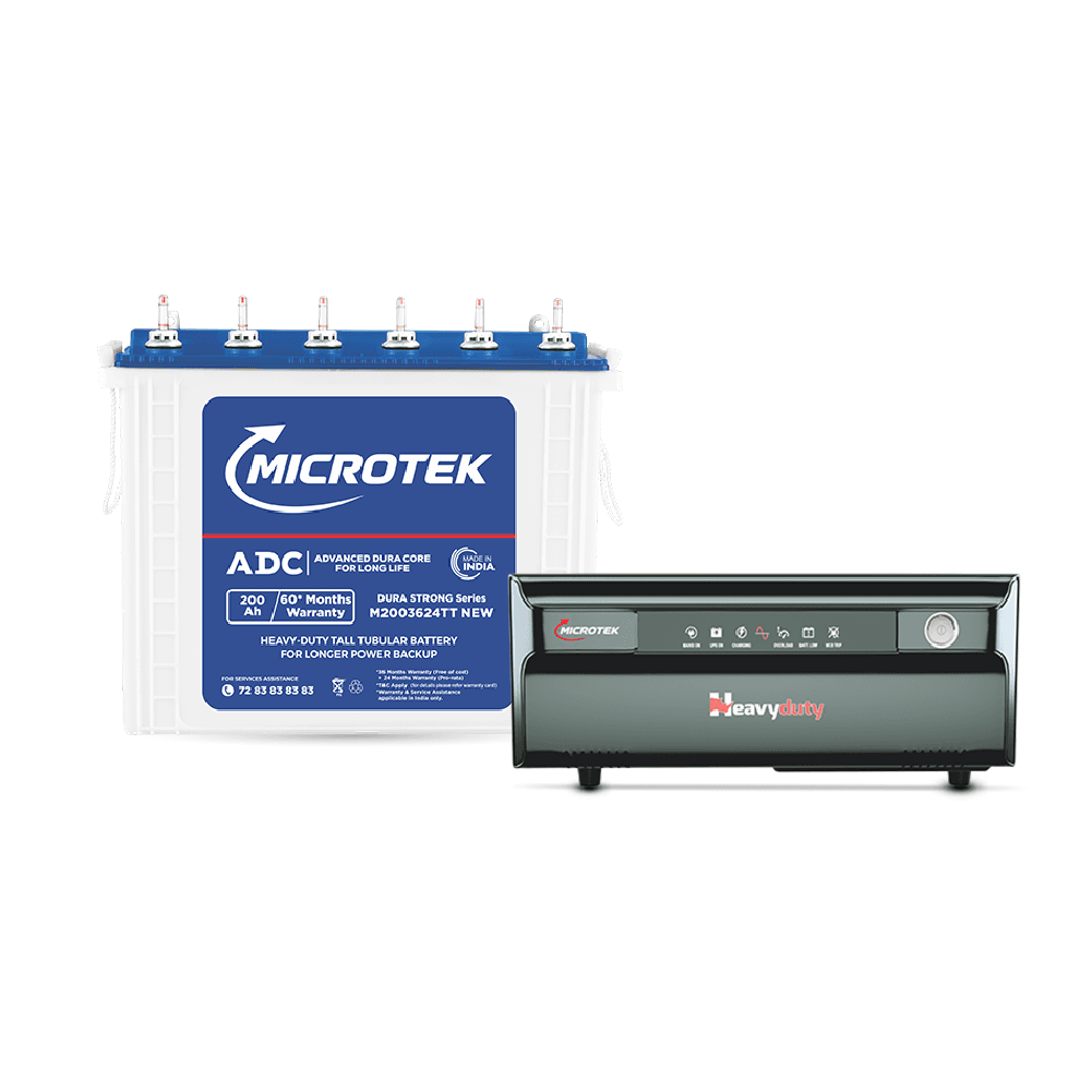 HEAVY DUTY UPS 1550-vTURBO 12V SW, with M2003624TT 200AH/12V