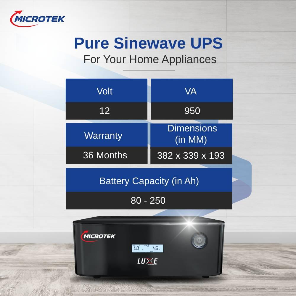 UPS LUXE SW 1200 (950VA-12V)